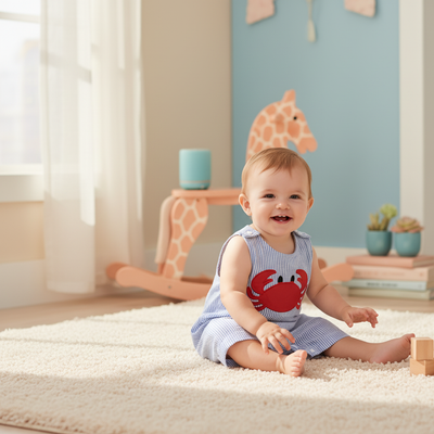 The softest cotton for our little giraffe lover.